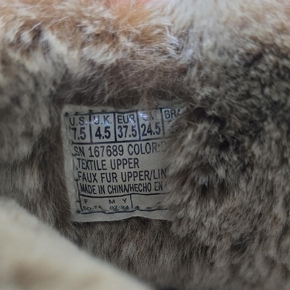 Skechers Women's Tan Fur-Lined Ankle Boots - Picture 4 of 6